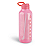 Tupperware Garrafa Aquavibe Soft 2L Rosa Com Canudo - Imagem 1