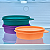 Tupperware Refri Line Redondo 3 Pecas 200ml Cada - Imagem 4