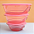 Tupperware Kit Tigelas Design Policarbonato Rosa 3 Pecas - Imagem 3