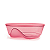 Tupperware Kit Tigelas Design Policarbonato Rosa 3 Pecas - Imagem 5