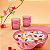 Tupperware Kit Tigelas Design Policarbonato Rosa 3 Pecas - Imagem 4