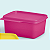 Tupperware Basic Line 500ml Rosa - Imagem 1