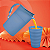 Tupperware Jarra Murano 2 Litros Azul Jeans - Imagem 2