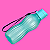 Tupperware Eco Garrafa Freezer 470ml Aquamarine - Imagem 3