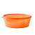 Tupperware Kit Tigelas Classic 1,4 Litros Laranja - Imagem 1