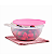 Tupperware Criativa 1.4 Litros Base Translucida Tampa Rosa - Imagem 2