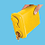 Tupperware Porta Cereais Amarelo 500g - Imagem 2