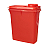 Tupperware Porta Cereais Vermelho 500g - Imagem 1