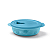 Tupperware Cristalwave Geração II 1 Litro Azul - Imagem 1