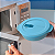 Tupperware Cristalwave Geração II 1 Litro Azul - Imagem 2