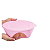 Tupperware Kit Tigelas Outdoor 2,5 Litros Rosa - Imagem 3