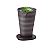 Tupperware Copo Murano 500ml Black - Imagem 1