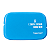 Tupperware Basic Line Slim 590ml Com Divisórias Turmalina - Imagem 1
