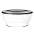 Tupperware Tigela Clear Policarbonato Black - Imagem 1
