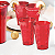 Tupperware Copo 475ml Policarbonato Vermelho - Imagem 2