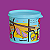 Tupperware Redondinha Skate 500ml - Imagem 2