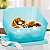 Tupperware Refri Line Quadrado 650L Verde Aquamarine - Imagem 2