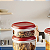Tupperware Modular Clear Em Policarbonato 240ml Tampa Vermelha - Imagem 3