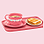Tupperware Kit 4 Xícaras Cupcake Com Pires 150ml - Imagem 2