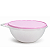 Tupperware Tigela Criativa 3 Litros Base Translucida e Tampa Rosa - Imagem 1