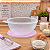 Tupperware Tigela Criativa 7.8 Litros Base Translucida e Tampa Rosa - Imagem 2