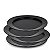 Tupperware Kit Prato Outdoor Black 4 Pecas - Imagem 1