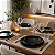 Tupperware Kit Prato Outdoor Black 4 Pecas - Imagem 2