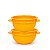 Tupperware Super Mini Instantânea 400ml Papaya - Imagem 2