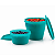 Tupperware Kit Tigela Classic Verde 2 Peças - Imagem 1