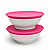 Tupperware Tigela Allegra 275ml Rosa Importada - Imagem 2