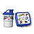 Tupperware Kit Copo Colors Com Bico 225ml + Porta Sanduíche Futebol - Imagem 1