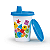 Tupperware Kit Baby Encaixe Geométrico Copinho 200ml + Pratinho 500ml + Potinho - Imagem 3