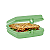 Tupperware Porta Lanche Verde - Imagem 1