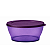 Tupperware Kit Tigela Clear Policarbonato + Pegador Prisma Uva 3 Peças - Imagem 3