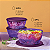 Tupperware Kit 2 Tigelas Clear Policarbonato + Pegador Roxo - Imagem 5