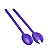 Tupperware Kit 2 Tigelas Clear Policarbonato + Pegador Roxo - Imagem 3