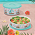 Tupperware Kit Tigela ilumina Mar De Flores 2 pecas - Imagem 3