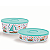 Tupperware Kit Tigela ilumina Mar De Flores 2 pecas - Imagem 1
