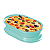 Tupperware Travessa Actualité Oval 2 Litros Verde Tiffany - Imagem 3