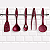 Tupperware Kit Utensilios Ideal Marsala - Imagem 2