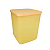 Tupperware Refri Line Quadrado 1,8 Litros Amarelo - Imagem 1