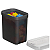 Tupperware Organizador Retangular Alto 1,6Litros Preto - Imagem 3