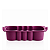 Tupperware Forma de Silicone Retangular 1 Litro Importada Roxa - Imagem 1