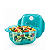 Tupperware Cristal Pop Policarbonato Quadrada 1,2 Litros Turmalina - Imagem 2