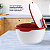 Tupperware Travessa Thermo Tup 3,4L Braca e Vemelha - Imagem 4