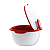 Tupperware Travessa Thermo Tup 3,4L Braca e Vemelha - Imagem 1