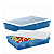 Tupperware Kit Refri Box 1,5 + 3.5 Litros Azul Royal - Imagem 2