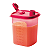 Tupperware Jarra Slim 1 Litro Vermelha - Imagem 1
