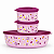 Tupperware Kit 3 Tigelas Ilumina Margarida - Imagem 1