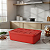 Tupperware Kit Tupperfresh Retangular 1,6 + 2,5 Litros Vermelho - Imagem 3